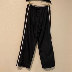 Danskin Now Running pants M 8-10 Black joggers Athletic pants pockets zi…